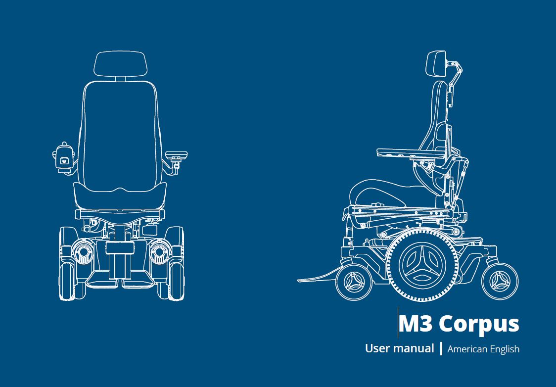 M3 Corpus Power Wheelchair User Manual